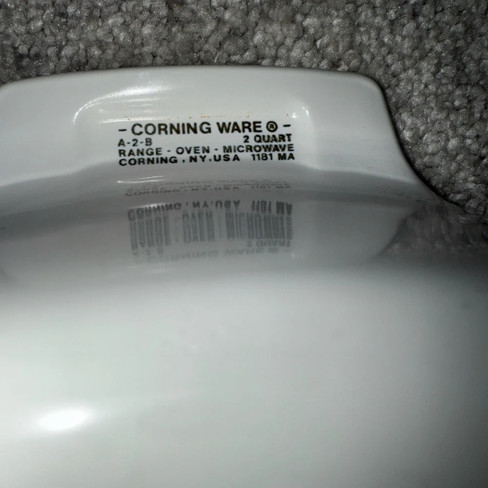 Corning Ware Wild Flowers 2 Liter Casserole A-2-B  with Pyrex A-9-C Lid